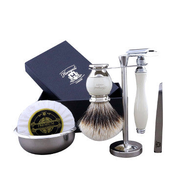 Haryali's Heritage Range Silvertip Badger Hair Shaving Kit