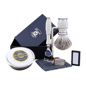 Haryali's Apex Range Super Badger Hair Shaving Kit