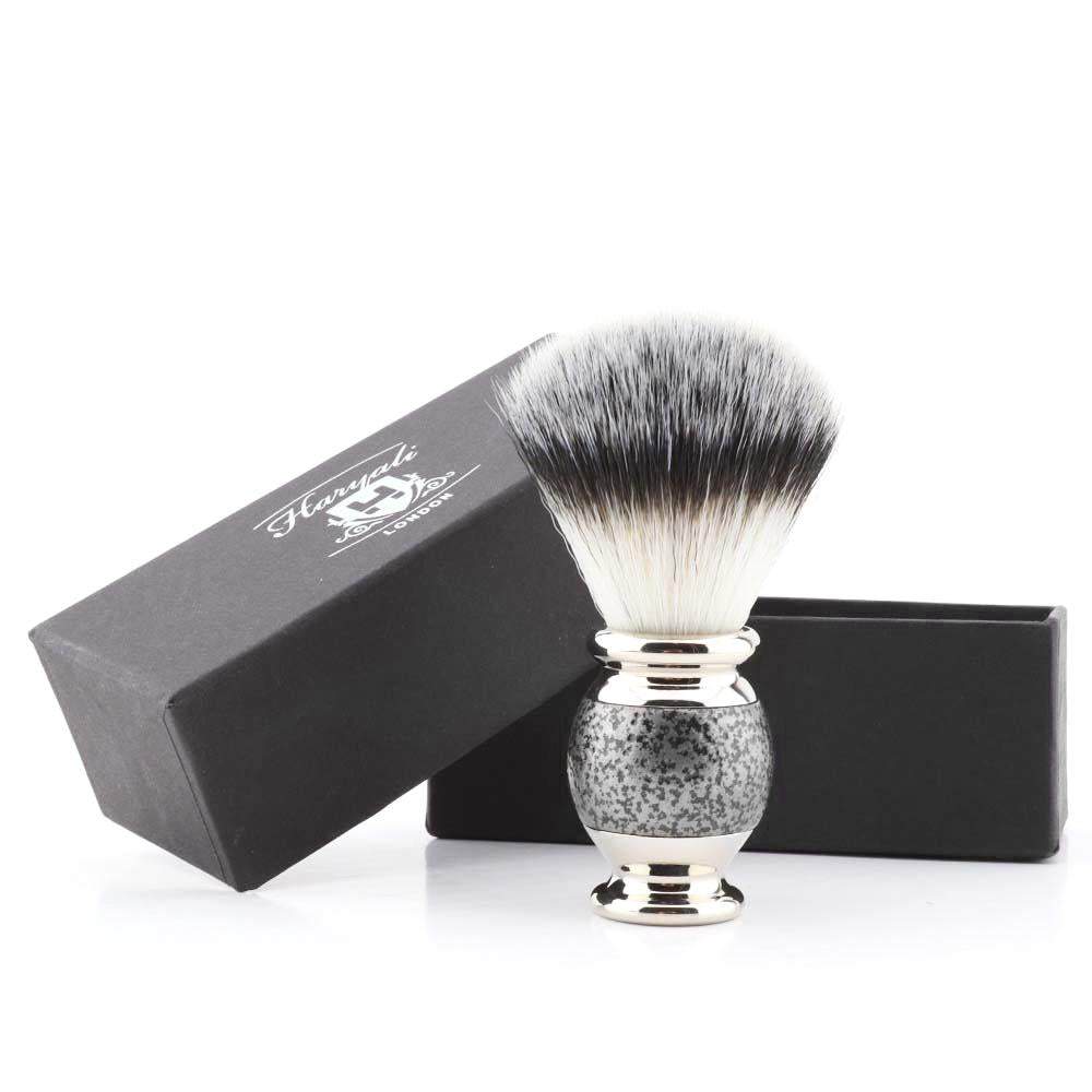 Haryali's Vase Synthetic Silvertip Shaving Brush - HARYALI LONDON